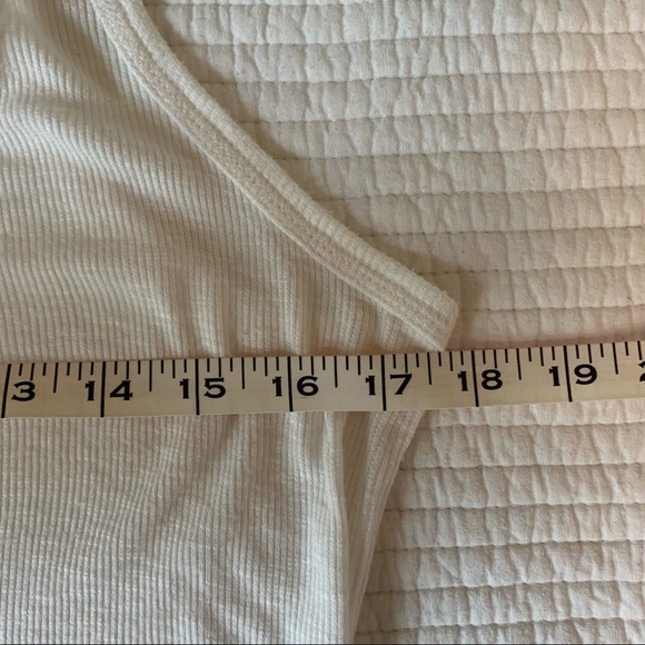 DKNY white loose tank top in white - Picture 11 of 11